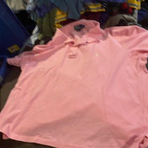 3xb(closer2xb) Pink used polo Ralph Lauren white polo horse S/S